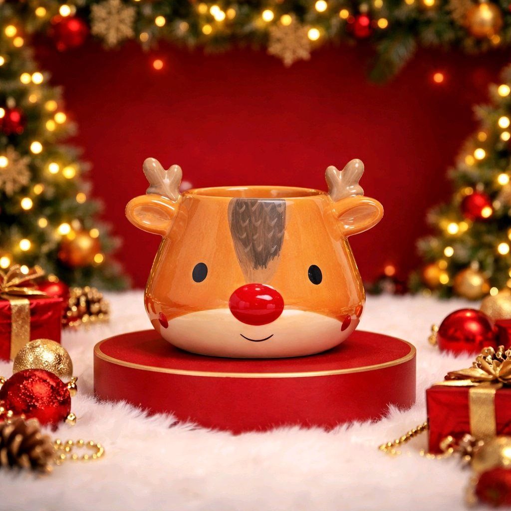 quemador reno papa noel