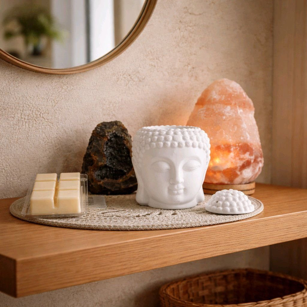 quemador cabeza de buda