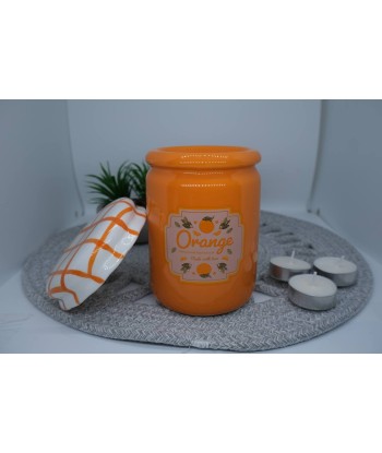 Quemador Tarro de Mermelada de Naranja