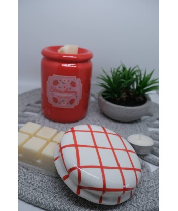 Quemador Tarro de Mermelada de Fresa