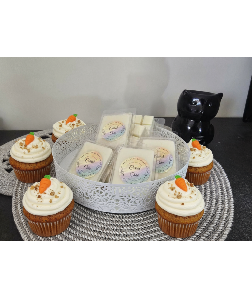 Wax Melt Carrot Cake – Aroma hogareño de bizcocho especiado y glaseado cremoso