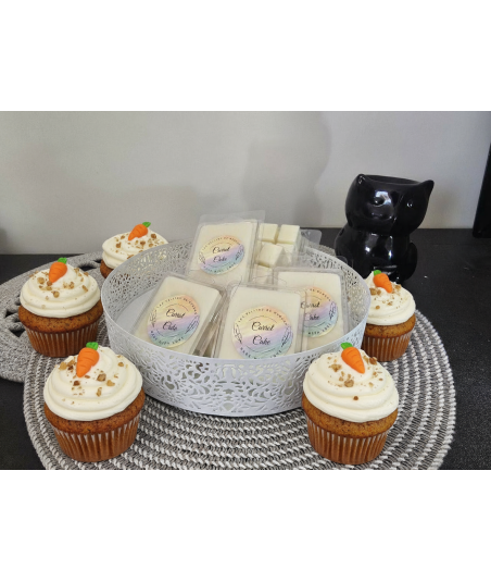 Wax Melt Carrot Cake – Aroma hogareño de bizcocho especiado y glaseado cremoso