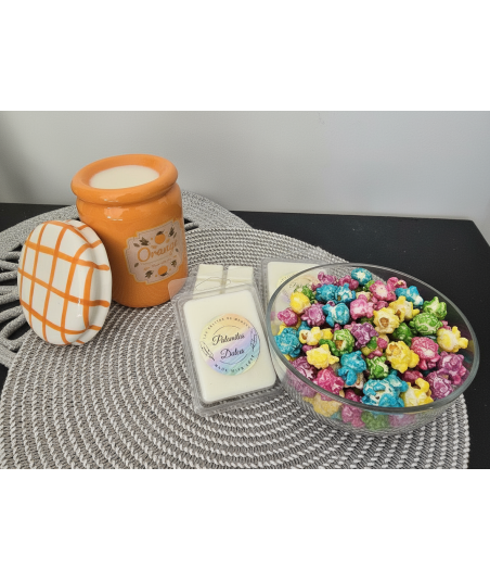Wax Melts de Palomitas Dulces – Aroma mantequilloso para tu cine en casa