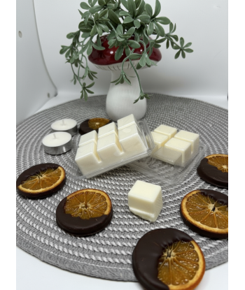wax melts con olor a chocolate con naranja
