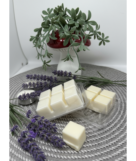 Wax Melts de Lavanda Las Velitas de Menchu: fragancia floral y calma de soja