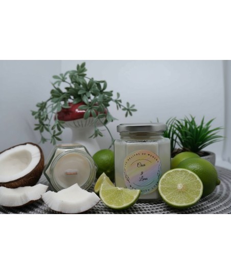 Vela de Coco y Lima