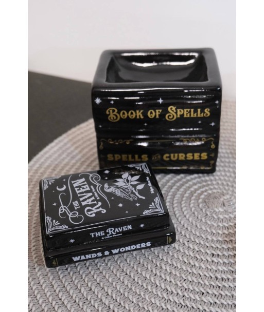 Quemador Libro de Hechizos: cerámica mística para esencias y wax melts