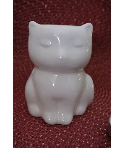 quemador gato blanco
