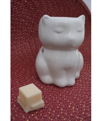 quemador gato blanco