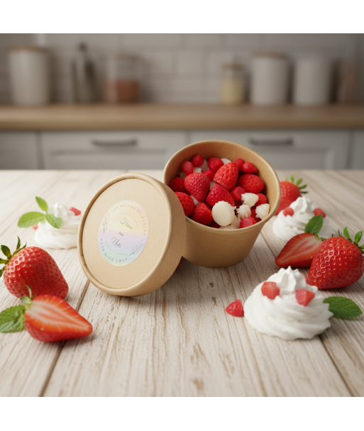 Wax Melts de Fresas con Nata