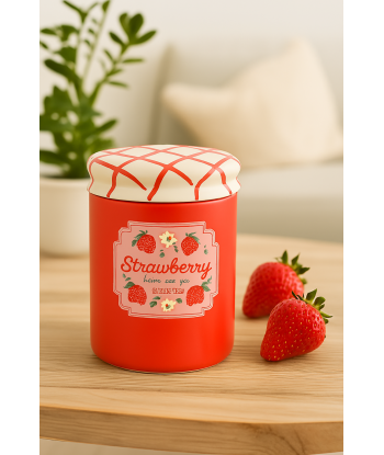 Quemador Tarro de Mermelada de Fresa