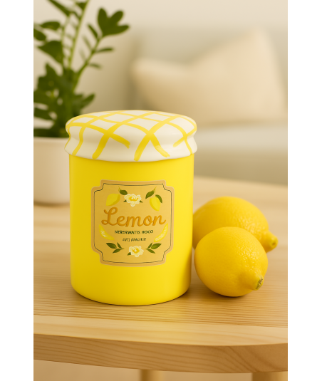 Quemador Tarro de Mermelada de Limón