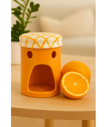 Quemador Tarro de Mermelada de Naranja