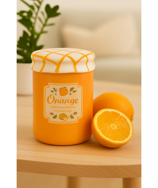 Quemador Tarro de Mermelada de Naranja