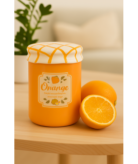 Quemador Tarro de Mermelada de Naranja