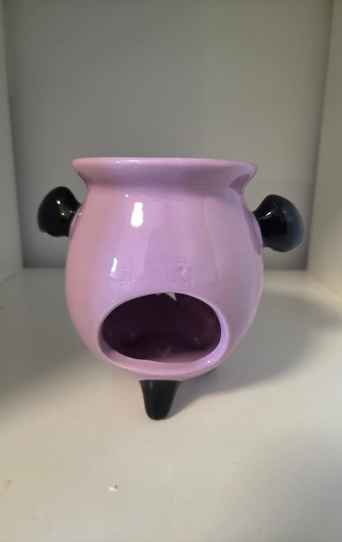 Quemador Candy Cauldron Halloween Outlet - vista trasera