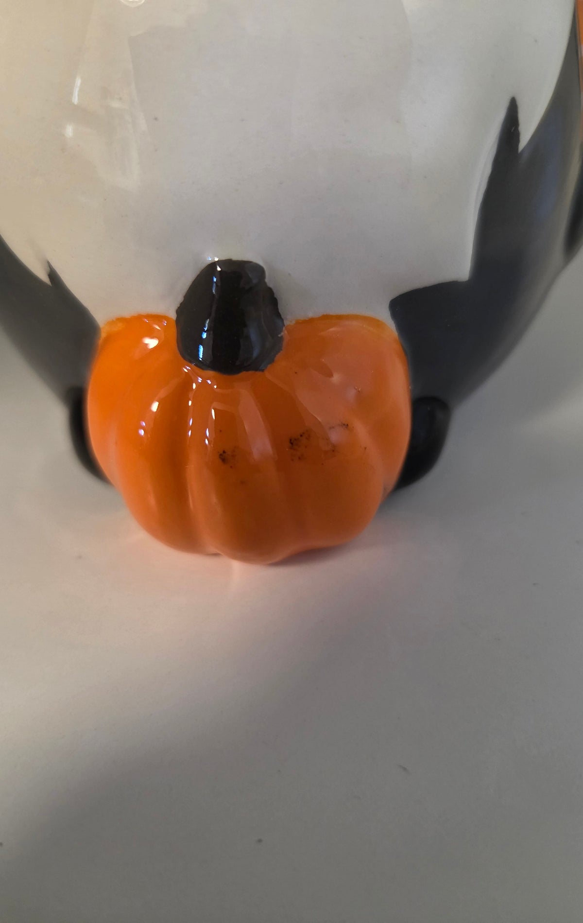 Quemador Gnomo Otoñal Halloween Outlet - detalle mancha calabaza
