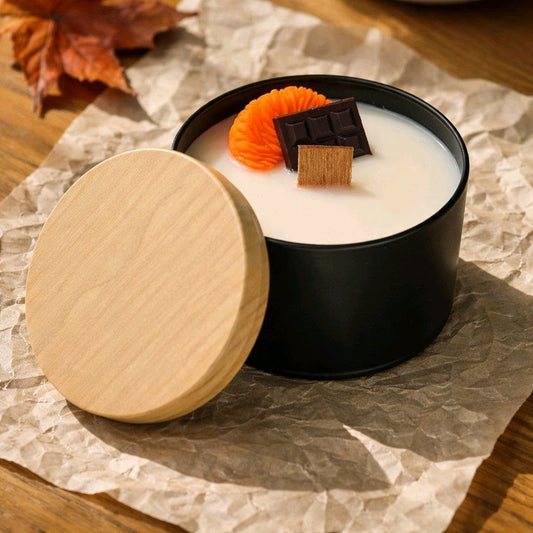 vela de chocolate con naranja las velitas de menchu