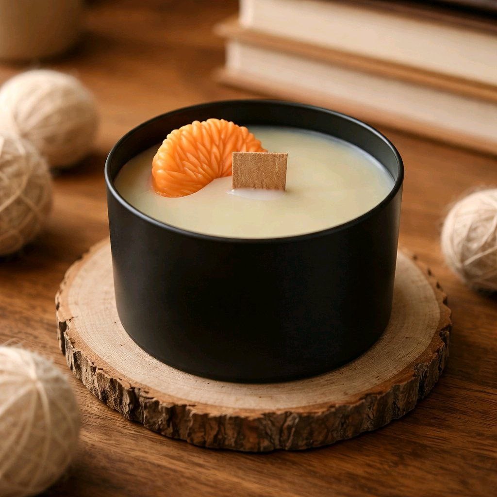 vela de caricias de naranja las velitas de menchu