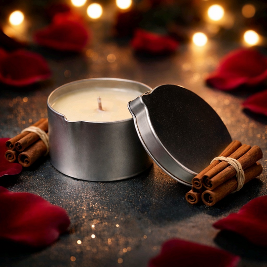 vela de masaje de canela