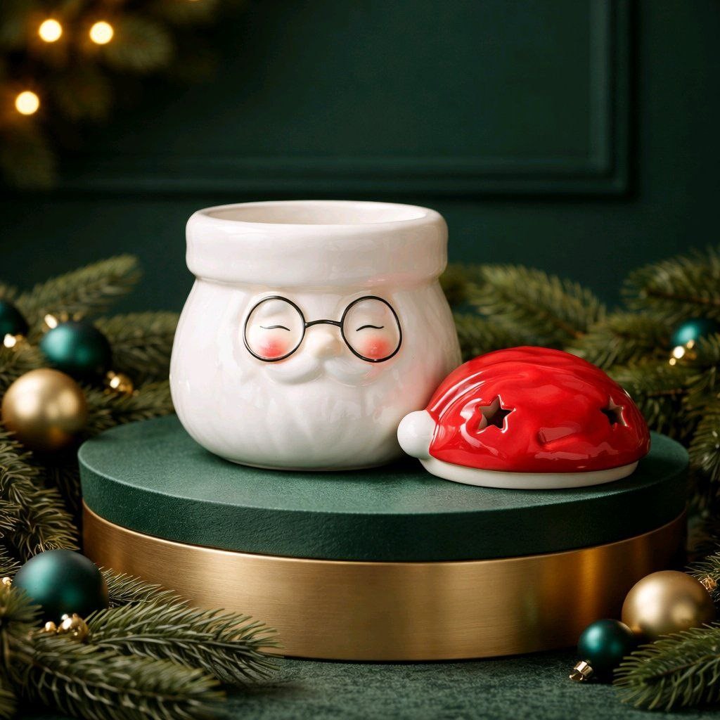 quemador navidad papa noel