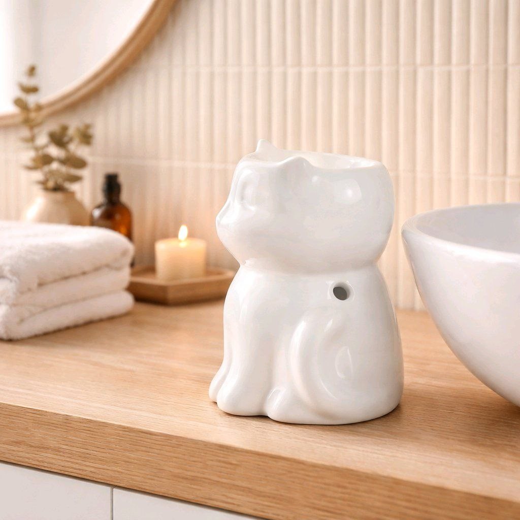 quemador de gato balnco