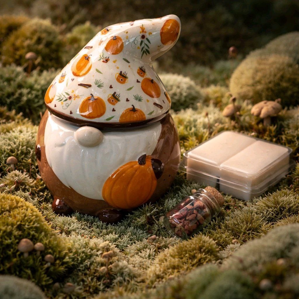 quemador gnomo de otoño