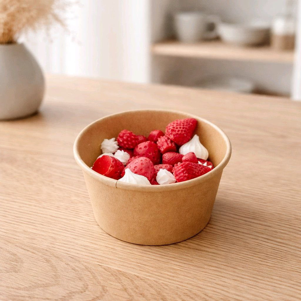 wax melt de fresas con nata 