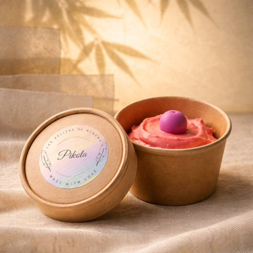 wax melt textura helado de pikota