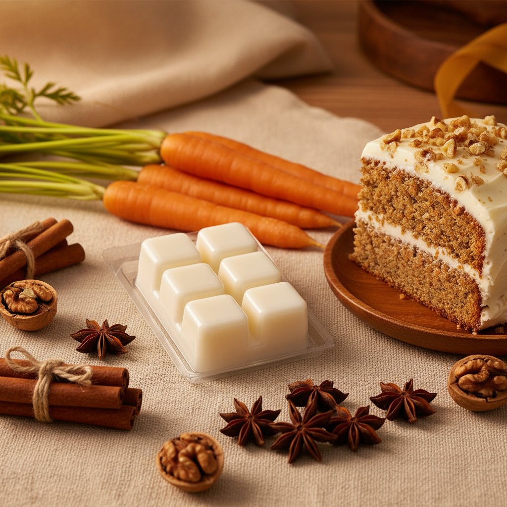 Wax Melt Carrot Cake 1