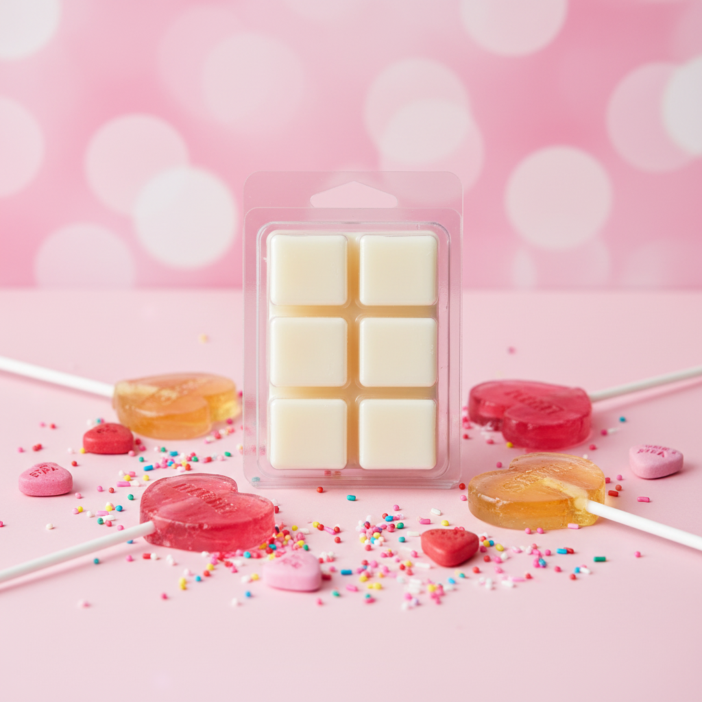 Wax Melt Piruleta Corazón 1